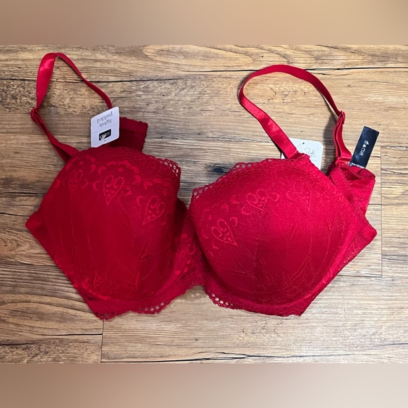 NWT- Rene Rofe- Lace push up bra-38DD - Picture 2 of 4